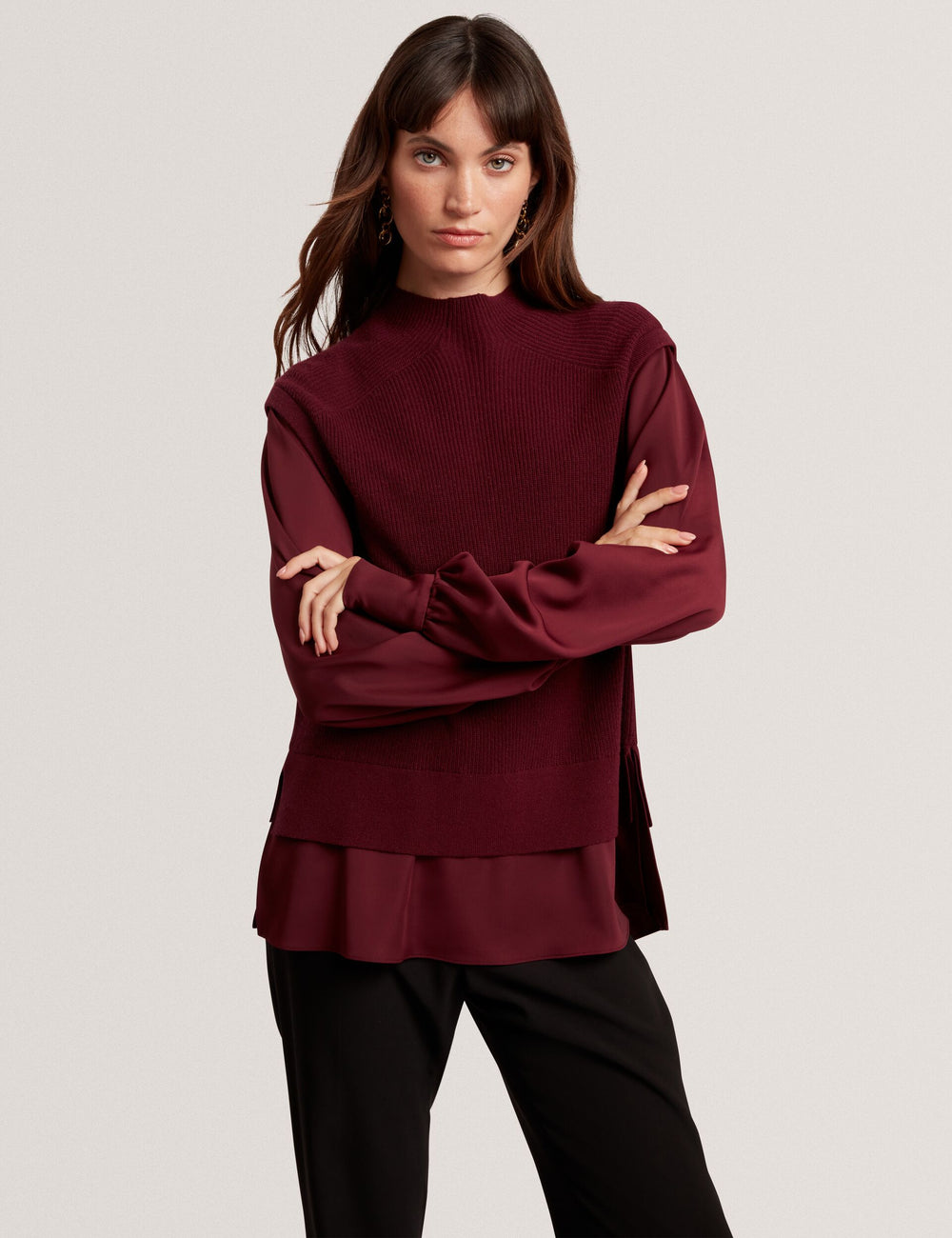 CAYCEY | MAROON