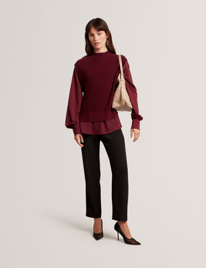 CAYCEY | MAROON