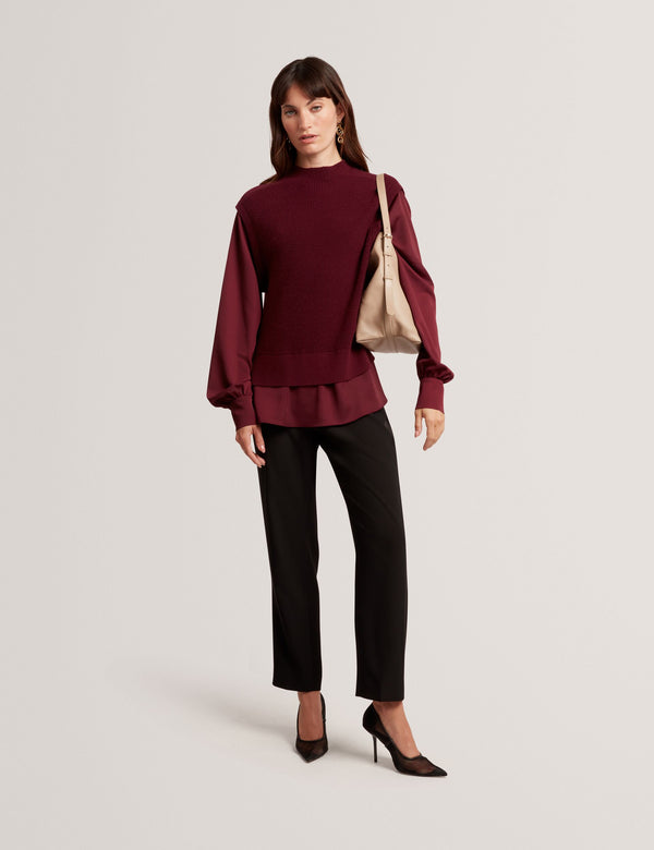 CAYCEY | MAROON