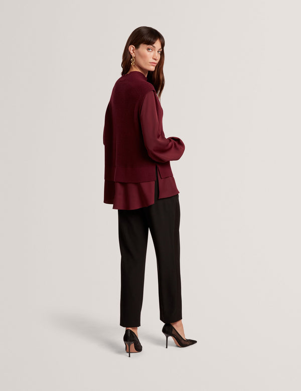 CAYCEY | MAROON