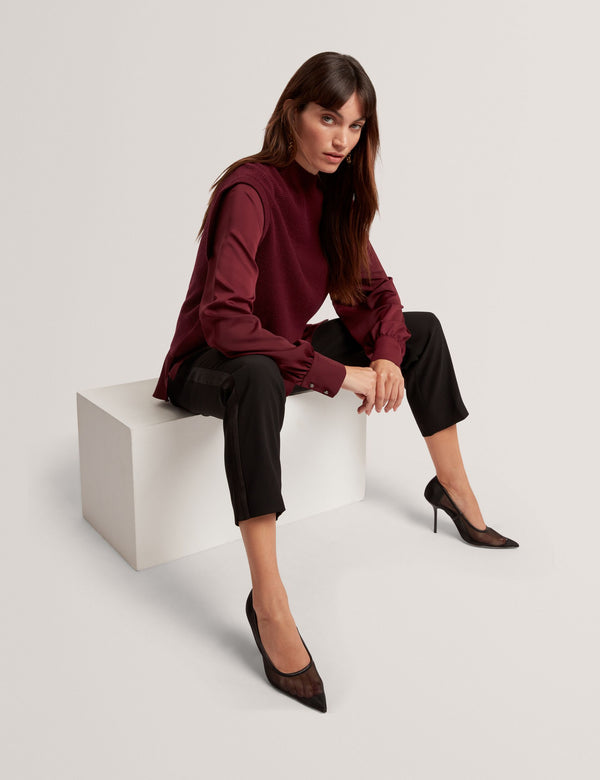 CAYCEY | MAROON