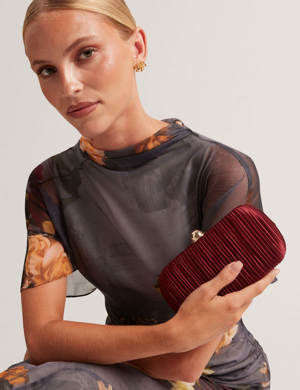 PLISSE | DARK RED