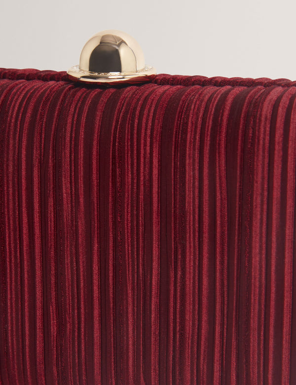 PLISSE | DARK RED