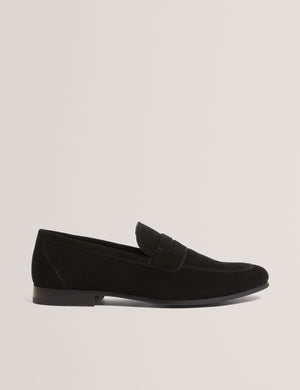 Ted Baker Suede Slip-On Saddle Loafers