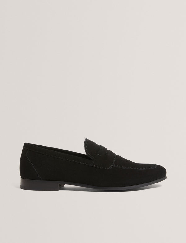 Ted Baker Suede Slip-On Saddle Loafers