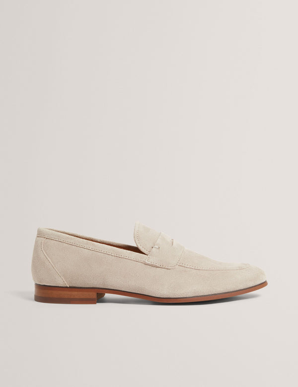 Ted Baker Suede Slip-On Saddle Loafers