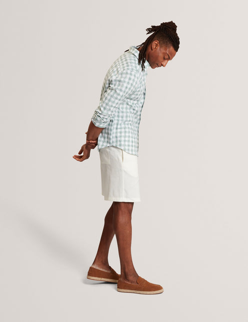 Ted Baker Relaxed Linen Blend Elasticated Shorts