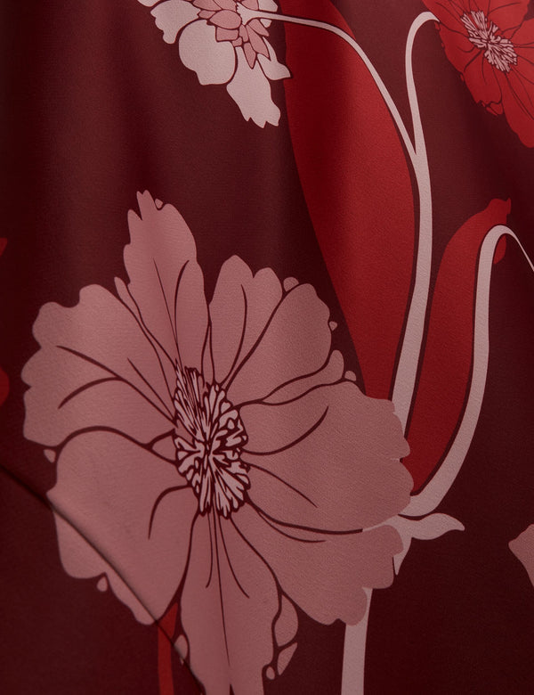 INDORA | DARK RED