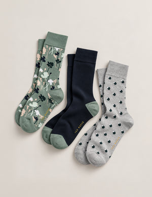CREW FLORAL | GREEN