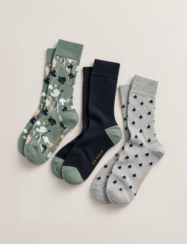 CREW FLORAL | GREEN