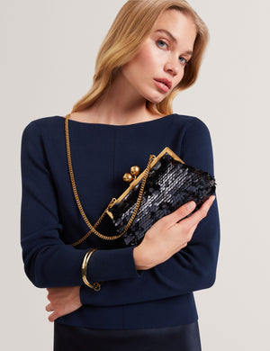SEQUINZ | NAVY