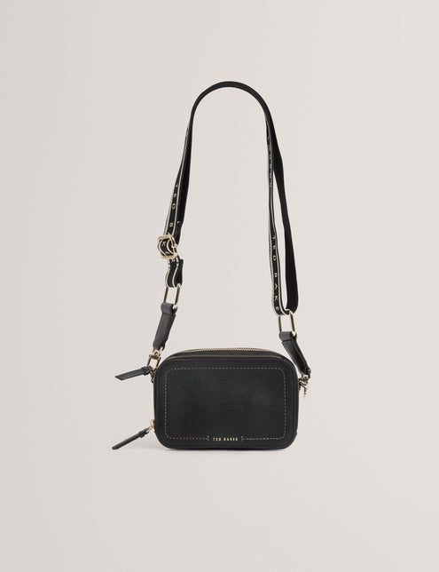 Ted Baker Small Leather Webbing Crossbody Camera Bag