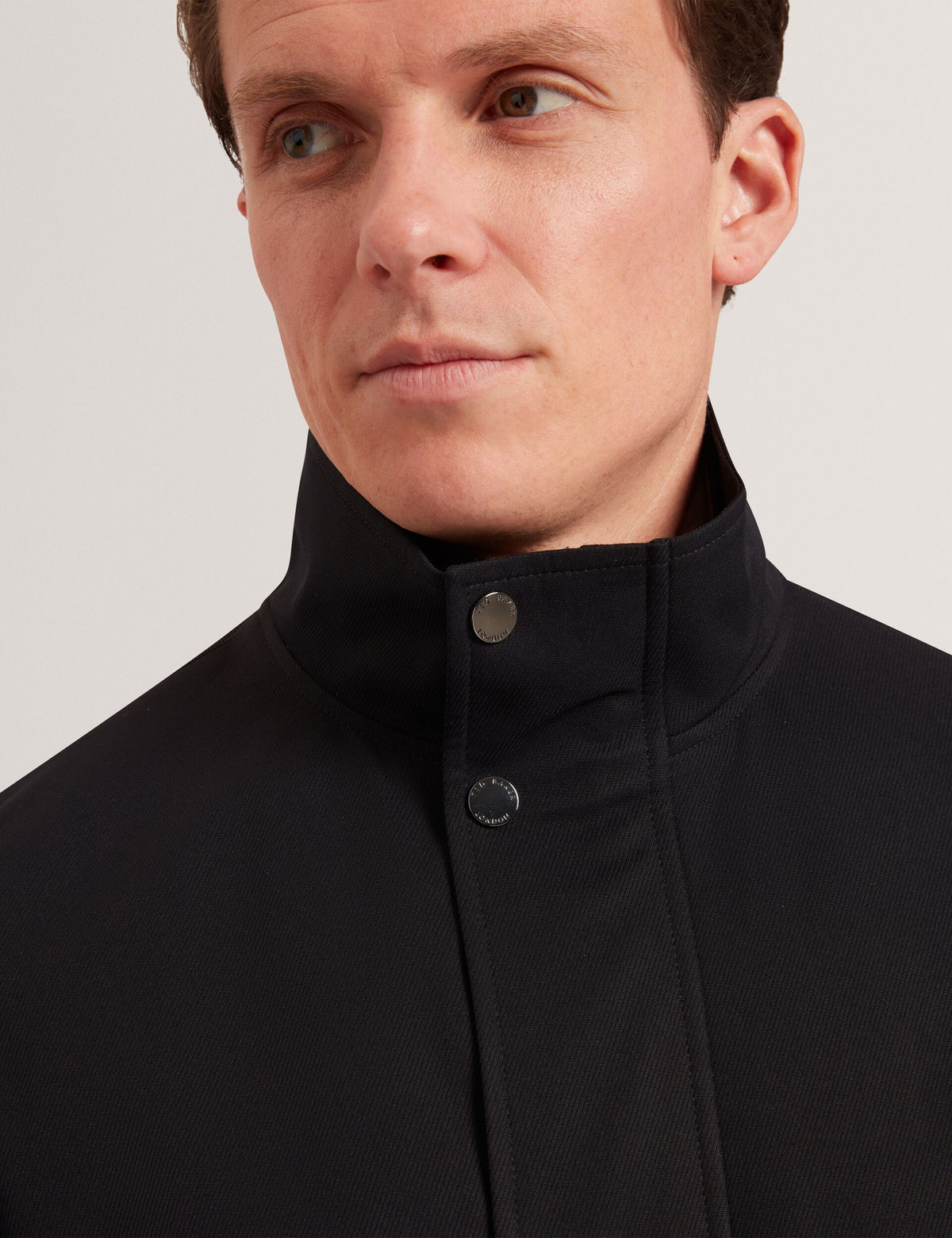 Ruabon Library RUABON Funnel Neck Longline Jacket With Liner
