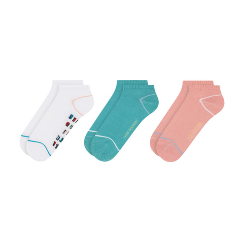 LOW CUT TRAINER LINER | WHITE
