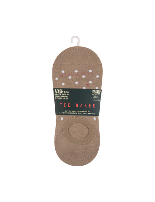 3PK NON TERRY LINER | TAN