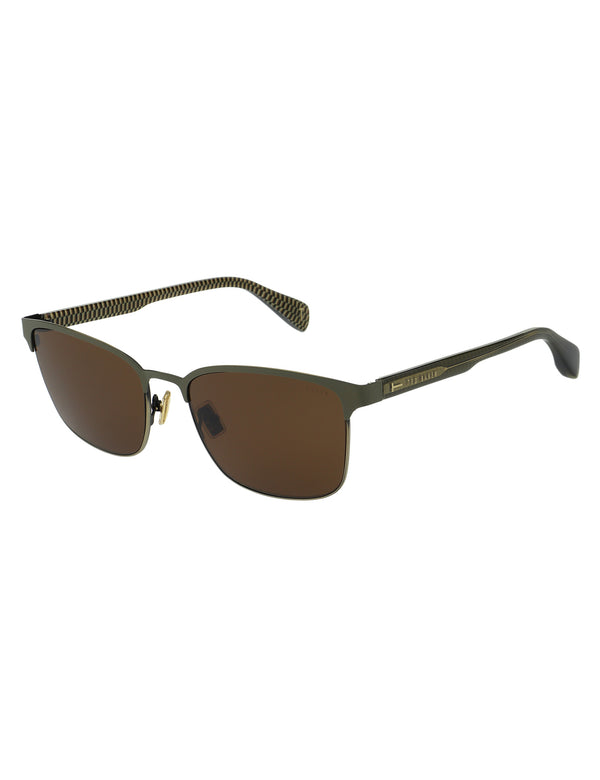 Ted Baker Rectangle Half Frame Sunglasses