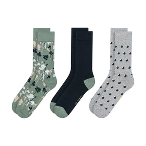 CREW FLORAL | GREEN
