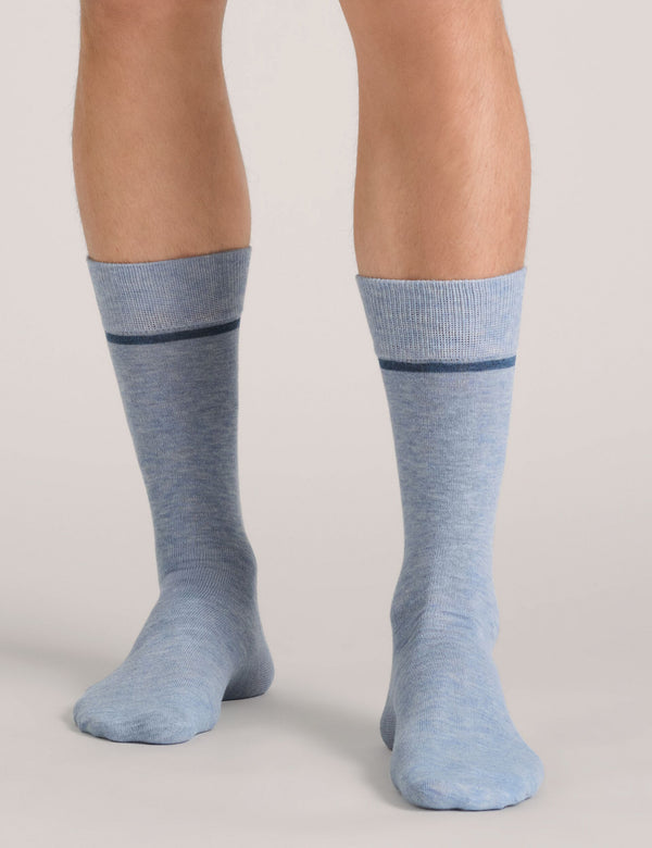 CREW COTTON RICH | BLUE
