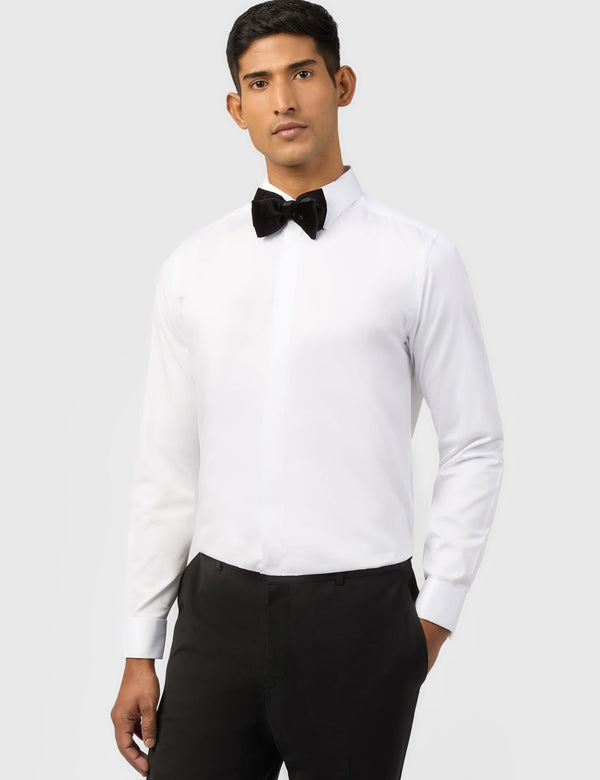 Ted Baker Slim Fit Sateen Cotton Dress Shirt