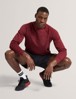 Ted Baker Embossed Logo Crew Neck Training Sweatshirt