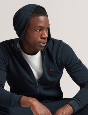 Ted Baker Zip-Up Piquet Tracksuit Hoodie
