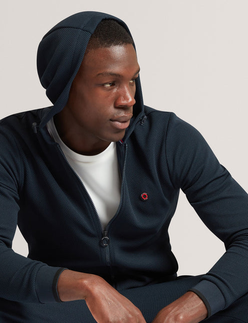 Ted Baker Zip-Up Piquet Tracksuit Hoodie