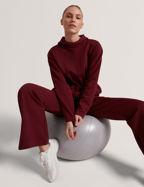 Ted Baker Drawcord Waist Longline Active Hoodie