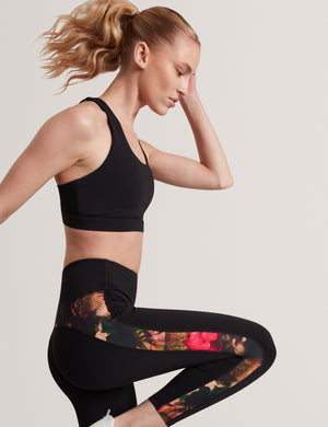 Ted Baker Contrast Panel 7/8 Training Leggings